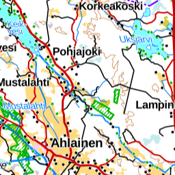 Joutsijärvi-Noormarkku-Ahlainen retkeilyreitti