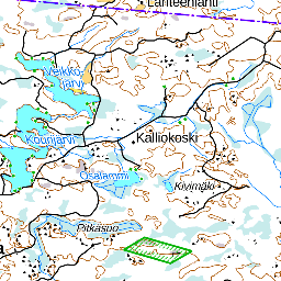 Joutsijärvi-Noormarkku-Ahlainen retkeilyreitti