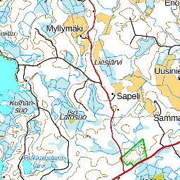 Joutsijärvi-Noormarkku-Ahlainen retkeilyreitti