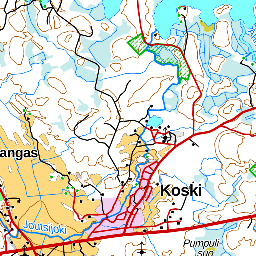 Joutsijärvi-Noormarkku-Ahlainen retkeilyreitti